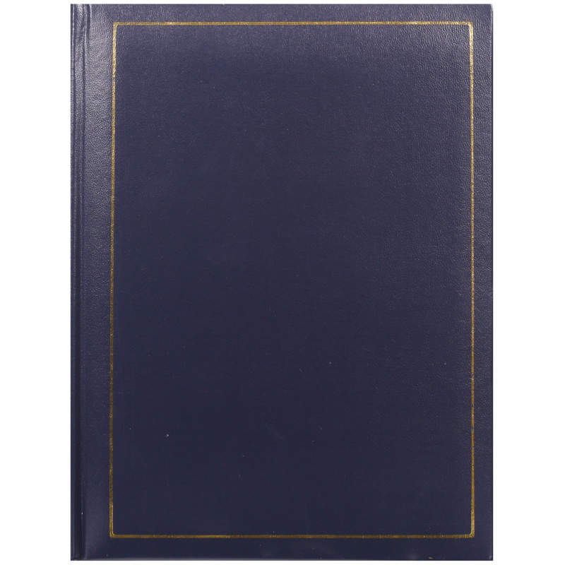 Jednobarevné fotoalbum 10x15/200 TRADITION modré