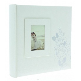 Svatební fotoalbum 10x15/200 s popisem CHOICE s výřezem na fotku
