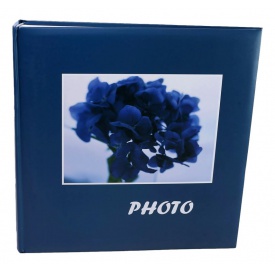 Fotoalbum na růžky 30x30/100s. BOUQUET modré