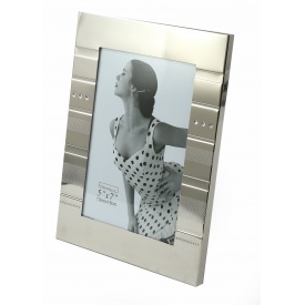 Exkluzivní stříbrný fotorámeček na foto 13x18