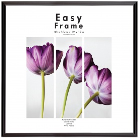 Černý čtvercový fotorámeček 30x30cm EASY Frame